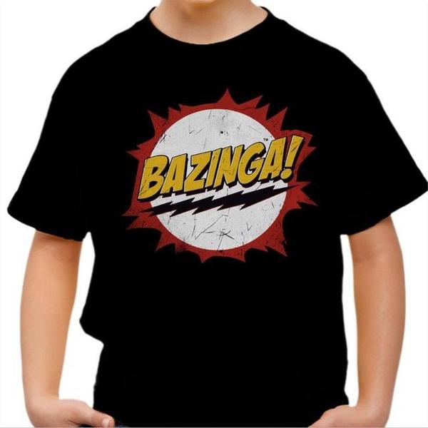 T-shirt enfant geek - Bazinga