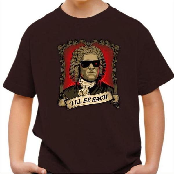 T-shirt enfant geek - Be Bach Terminator