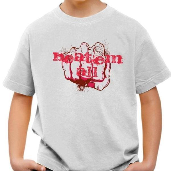 T-shirt enfant geek - Beat'em all