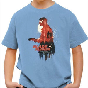 T-shirt enfant geek - Blade Runner - Couleur Ciel - Taille 4 ans