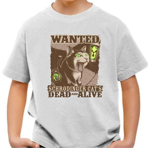 T-shirt enfant geek - Dead and Alive - Couleur Blanc - Taille 4 ans