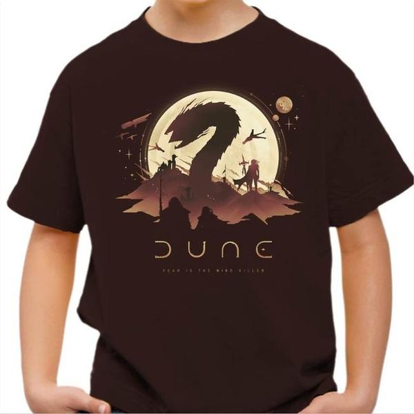 T-shirt enfant geek - Dune - Ver des Sables