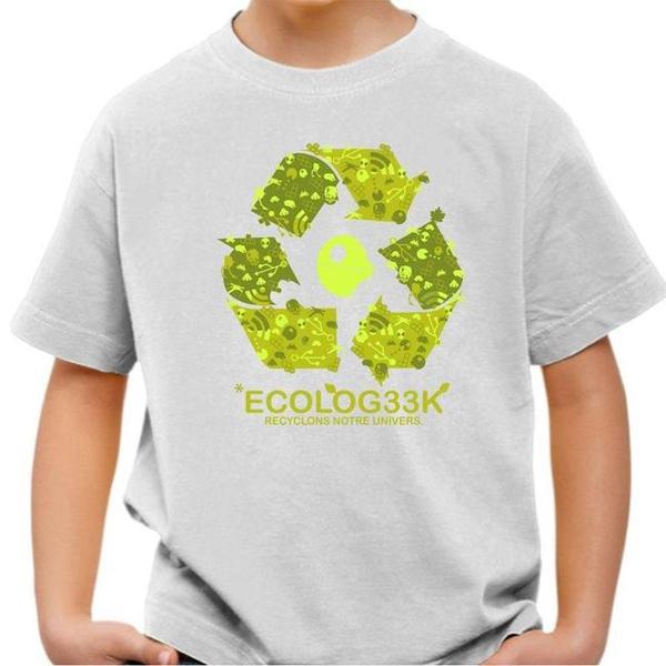 T-shirt enfant geek - Ecolog33k