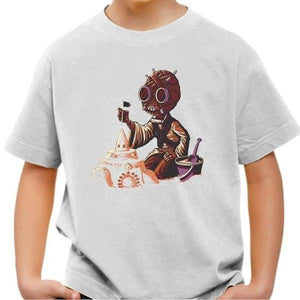 T-shirt enfant geek - Homme des sables - Couleur Blanc - Taille 4 ans