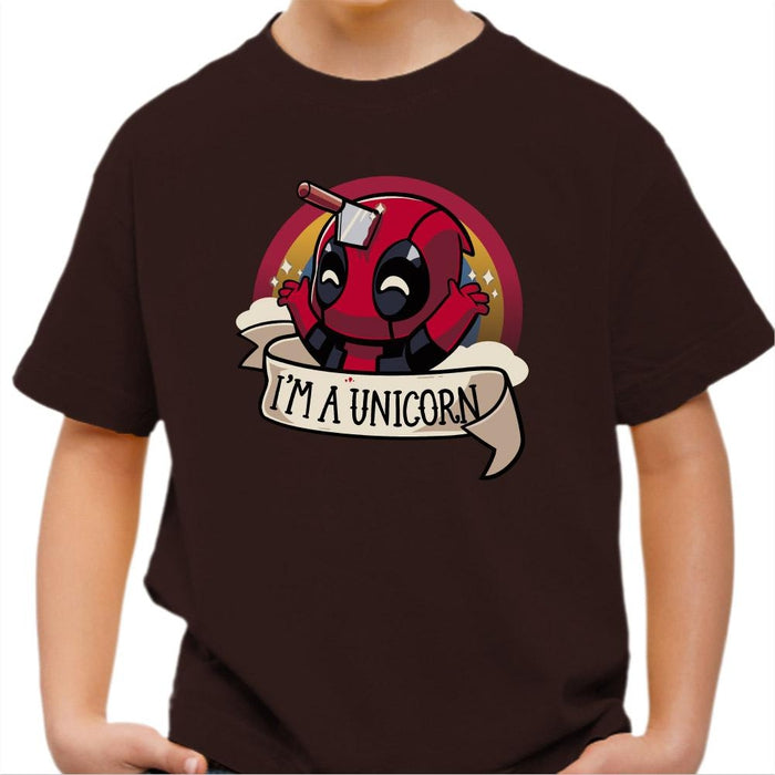 T-shirt enfant geek - I am unicorn