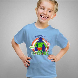 T-shirt enfant geek - Intrépide - Couleur Ciel - Taille 4 ans