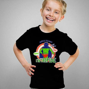 T-shirt enfant geek - Intrépide - Couleur Noir - Taille 4 ans