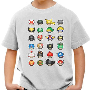T-shirt enfant geek - Know your Mushroom - Couleur Blanc - Taille 4 ans