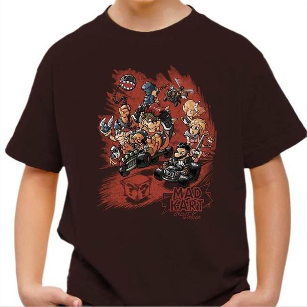 T-shirt enfant geek - Mad Kart