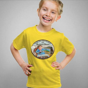 T-shirt enfant geek - Marcus - Lecon 1 - Couleur Jaune - Taille 4 ans