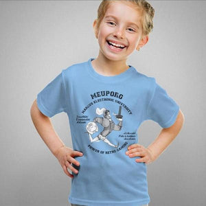 T-shirt enfant geek - Meuporg - Couleur Ciel - Taille 4 ans
