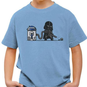 T-shirt enfant geek - R2D2 - Couleur Ciel - Taille 4 ans