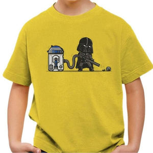 T-shirt enfant geek - R2D2 - Couleur Jaune - Taille 4 ans