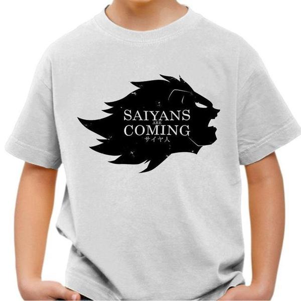 T-shirt enfant geek - Saiyans Are Coming