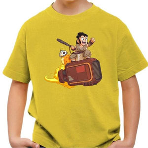 T-shirt enfant geek - SangoRey - Couleur Jaune - Taille 4 ans