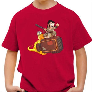 T-shirt enfant geek - SangoRey - Couleur Rouge Vif - Taille 4 ans