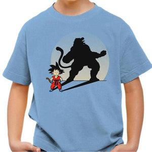 T-shirt enfant geek - The Beast Inside - Couleur Ciel - Taille 4 ans