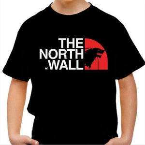 T-shirt enfant geek - The North Wall - Couleur Noir - Taille 4 ans