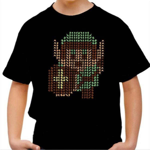 T-shirt enfant geek - Un Link en cache un autre