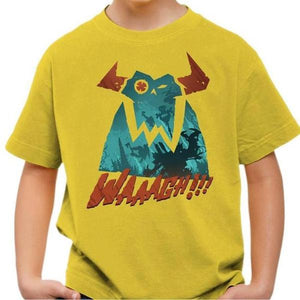 T-shirt enfant geek - Waaagh ! - Couleur Jaune - Taille 4 ans