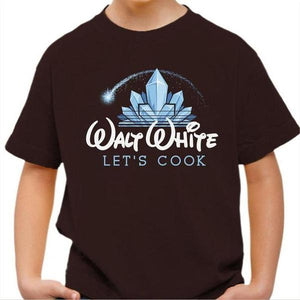 T-shirt enfant geek - Walt White - Couleur Chocolat - Taille 4 ans