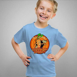T-shirt enfant geek - Who's Who ? - Couleur Ciel - Taille 4 ans