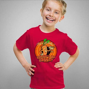 T-shirt enfant geek - Who's Who ? - Couleur Rouge Vif - Taille 4 ans