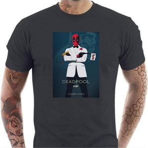 T-shirt geek homme - Agent Pool - Couleur Gris Foncé - Taille S
