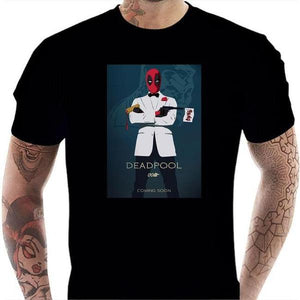 T-shirt geek homme - Agent Pool - Couleur Noir - Taille S