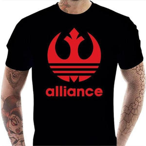 T-shirt geek homme - Alliance VS Adidas - Couleur Noir - Taille S