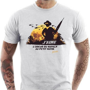 T-shirt geek homme - Apocalypse Now - Couleur Blanc - Taille S