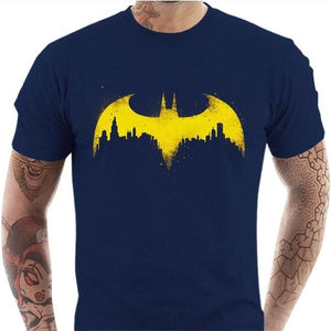 T-shirt geek homme - Batman - Couleur Bleu Nuit - Taille S
