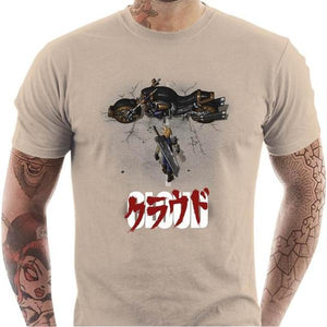 T-shirt geek homme - Cloud X Akira - Couleur Sable - Taille S