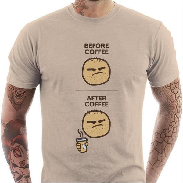 T-shirt geek homme - Coffee