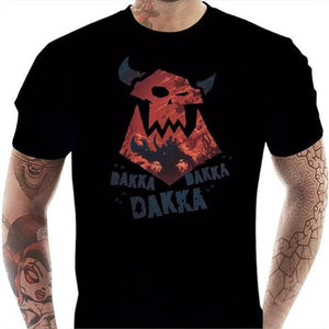 T-shirt geek homme - Dakka ! - Couleur Noir - Taille S