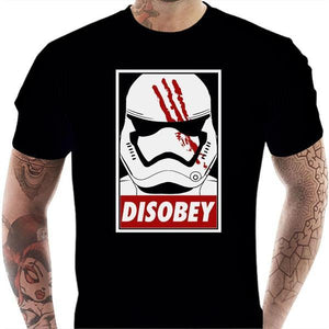 T-shirt geek homme - Disobey - Couleur Noir - Taille S