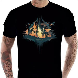 T-shirt geek homme - Eldars - Couleur Noir - Taille S