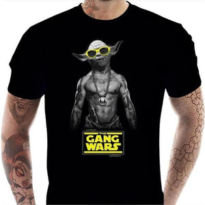 T-shirt geek homme - Gang Wars - Couleur Noir - Taille S