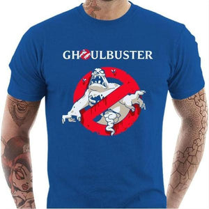 T-shirt geek homme - Ghoulbuster - Couleur Bleu Royal - Taille S