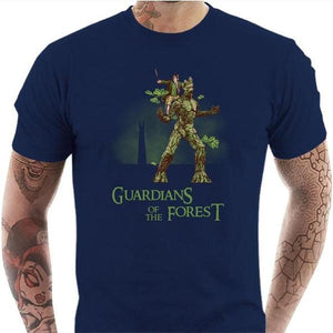 T-shirt geek homme - Guardians - Couleur Bleu Nuit - Taille S