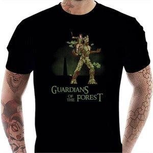 T-shirt geek homme - Guardians - Couleur Noir - Taille S