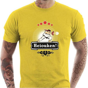T-shirt geek homme - Heiouken ! - Couleur Jaune - Taille S