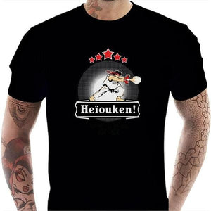T-shirt geek homme - Heiouken ! - Couleur Noir - Taille S