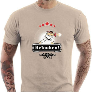 T-shirt geek homme - Heiouken ! - Couleur Sable - Taille S