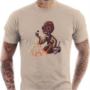 T-shirt geek homme - Homme des sables - Couleur Sable - Taille S