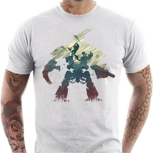 T-shirt geek homme - Impérial Knight - Couleur Blanc - Taille S