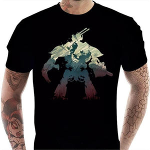 T-shirt geek homme - Impérial Knight - Couleur Noir - Taille S