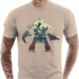 T-shirt geek homme - Impérial Knight - Couleur Sable - Taille S