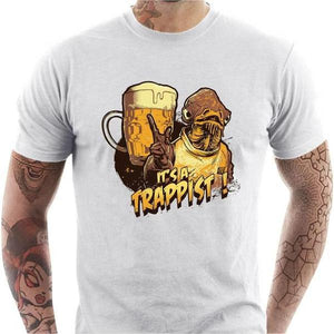T-shirt geek homme - It's a Trappist - Ackbar - Couleur Blanc - Taille S