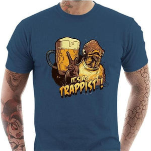 T-shirt geek homme - It's a Trappist - Ackbar - Couleur Bleu Gris - Taille S